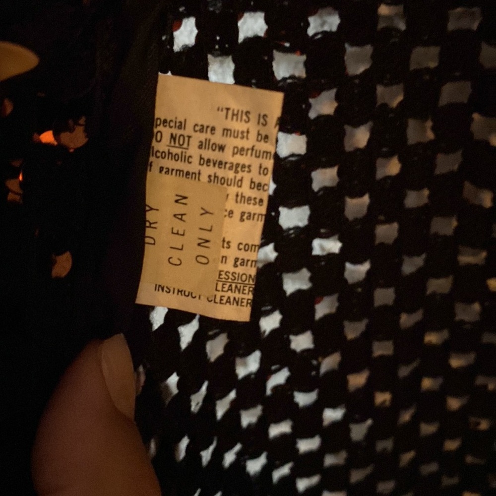 Three Flaggs Copper Sequin Open Front Top - image 4